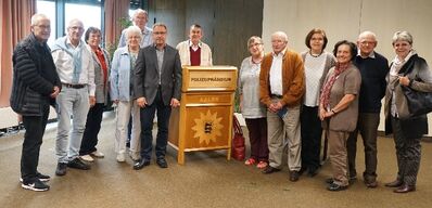 Die AG-60plus bei der Polizei