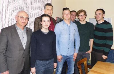 Der neugewählte Vorstand der AfA, mit Klaus Maier MdL links und Fabian Fink, Mitte