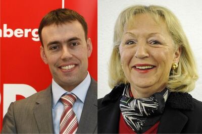 Nils Schmid und Ulla Haußmann