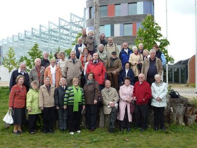 Die Arbeitsgemeinschaft 60 plus bei ihrer Exkursion