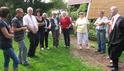 SPD-Kreisverband beim Besuch des Tierheims